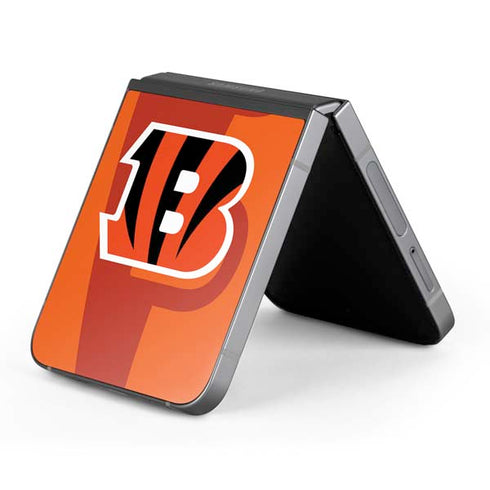 NFL Cincinnati Bengals Double Vision Galaxy Z Flip6 Skin
